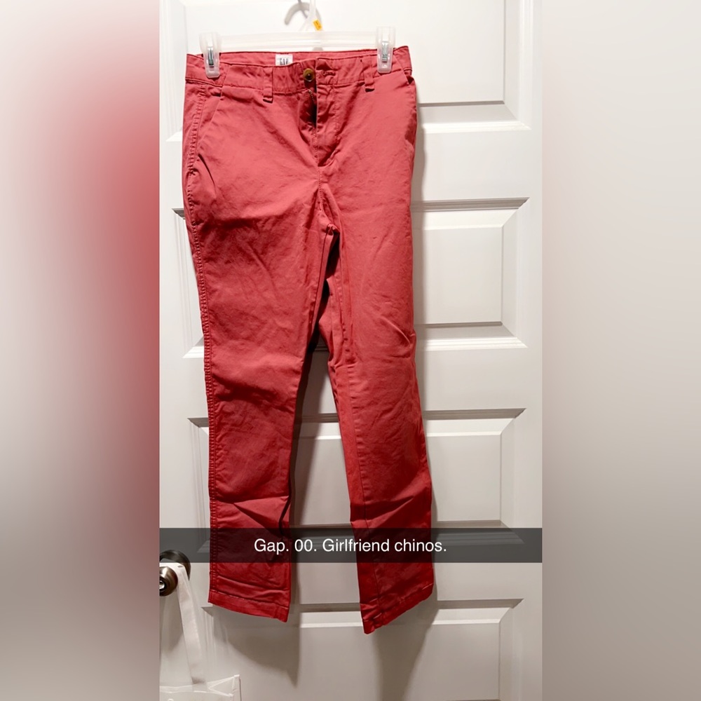 Gap. Girlfriend Style Chinos.